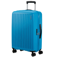 American Tourister Rejoy 68 cm Valise Trolley 4 Wheels Azur Blue