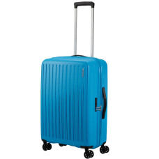 American Tourister Rejoy 68 cm Valise Trolley 4 Wheels Azur Blue