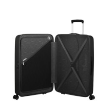 American Tourister Rejoy 77 cm Vertical 4-Wheel Trolley Suitcase Black