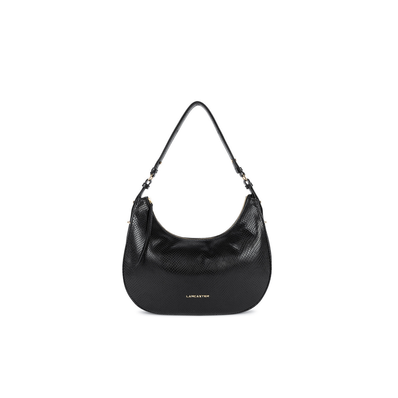 Lancaster Exo Aria Grand Sac Hobo 529-1111 Noir Python