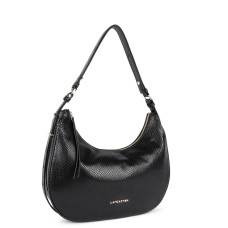 Lancaster Exo Aria Grand Sac Hobo 529-1111 Noir Python cote