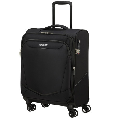 American Tourister SummerRide 55cm 4-Wheel Trolley Suitcase Black