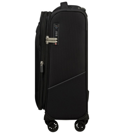 American Tourister SummerRide 55cm Black 4-Wheel Trolley Suitcase