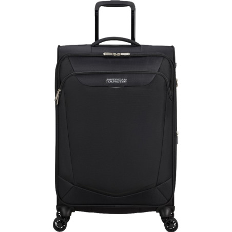 American Tourister SummerRide 4-Wheel Trolley Suitcase 69 Cm Black