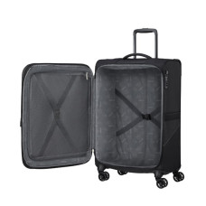American Tourister SummerRide 4-Wheel Trolley Suitcase 69 Cm Black