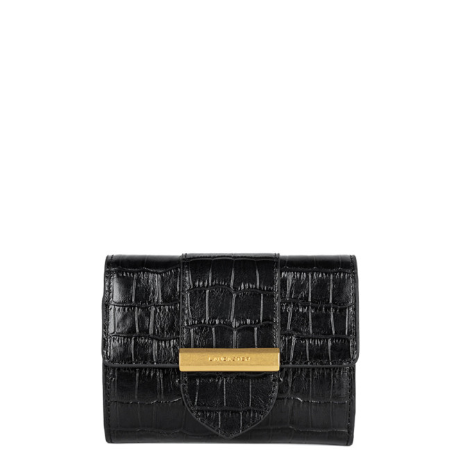 Lancaster Exo Ily Wallet 131-052 Croco Black