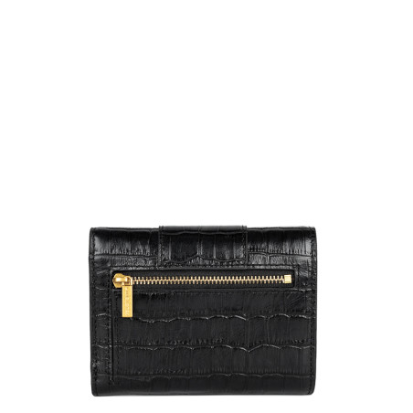 Lancaster Exo Ily Wallet 131-052 Croco Black