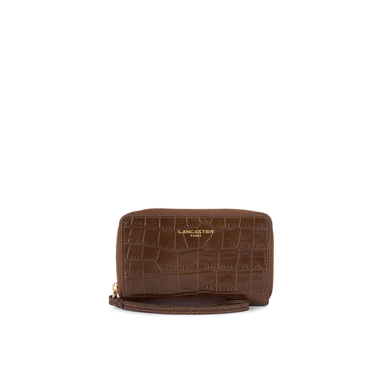 Lancaster Exotic Lizard and Crocodile Companion Wallet Leather 124-...