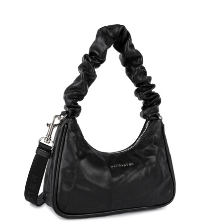 Lancaster Frilled Bag 518-024 Black