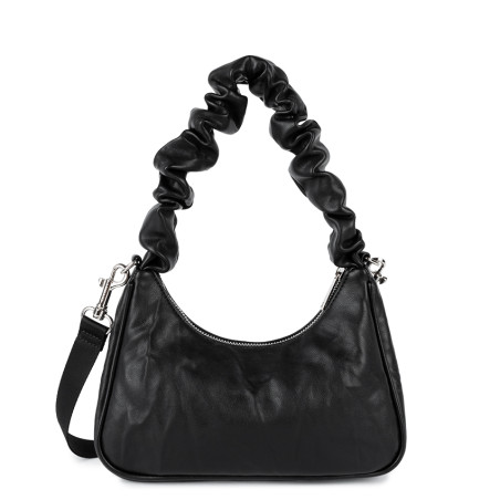 Lancaster Froissé Sac Baguette 518-024 Noir dos