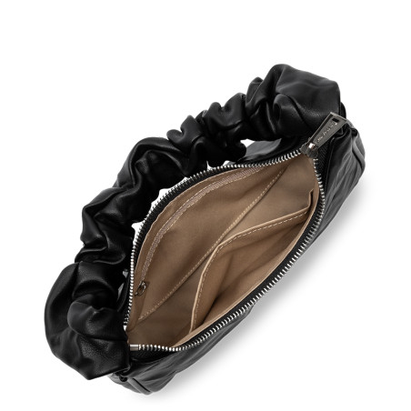 Lancaster Frilled Bag 518-024 Black