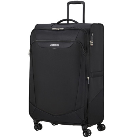 American Tourister SummerRide 4-Wheel Trolley Suitcase 80 Cm Black