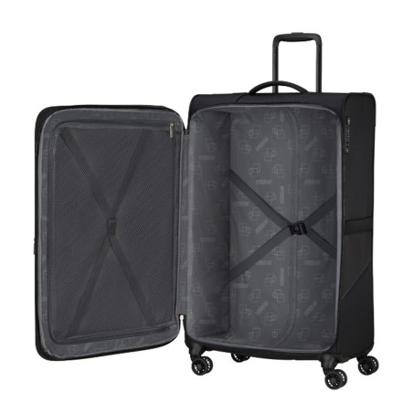 American Tourister SummerRide 4-Wheel Trolley Suitcase 80 Cm Black