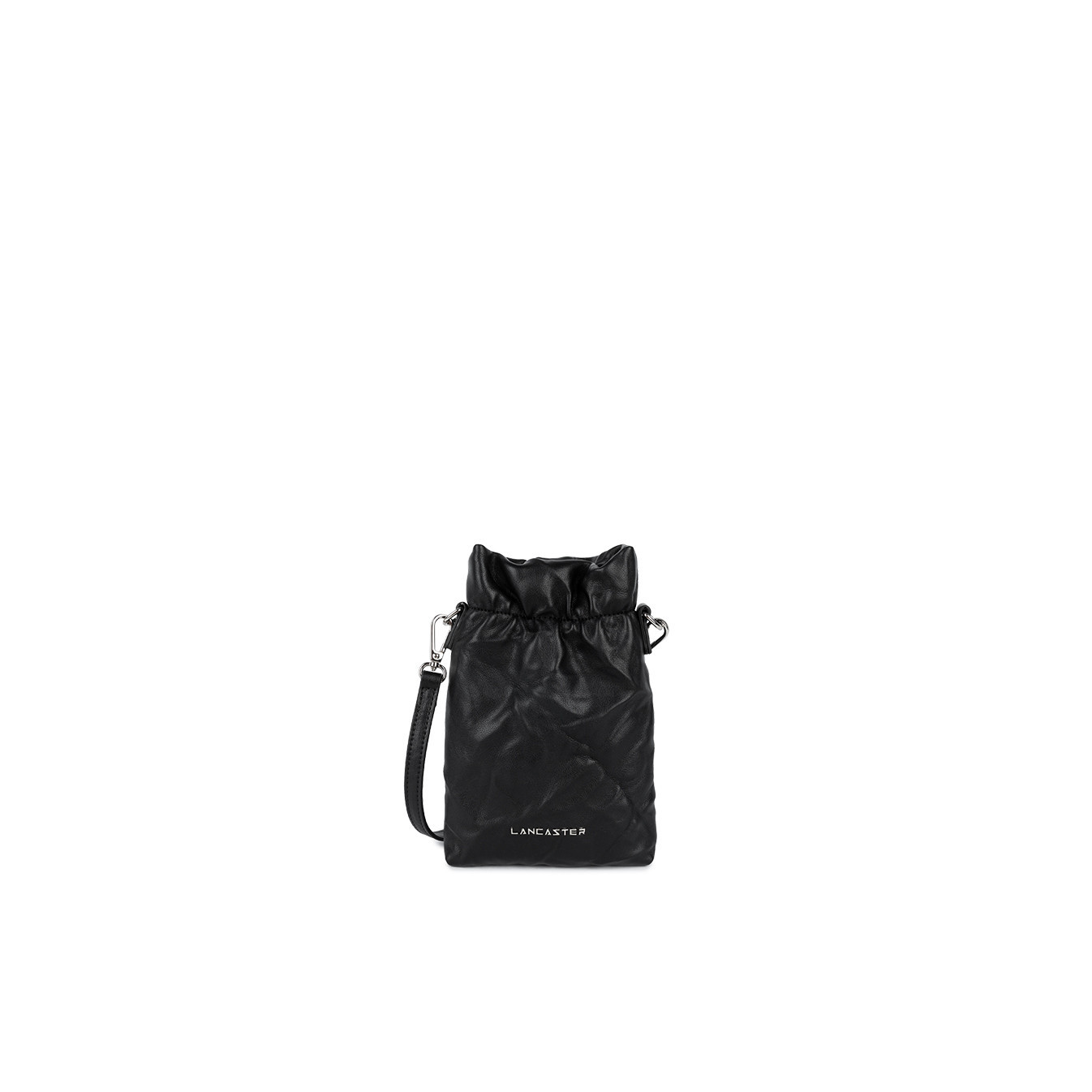 Lancaster Crumpled Smartphone Pouch 518-026 Black