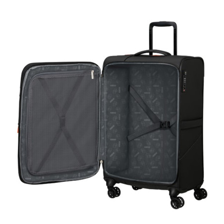 American Tourister SummerRide 4-Wheel Trolley Suitcase 69 Cm Black
