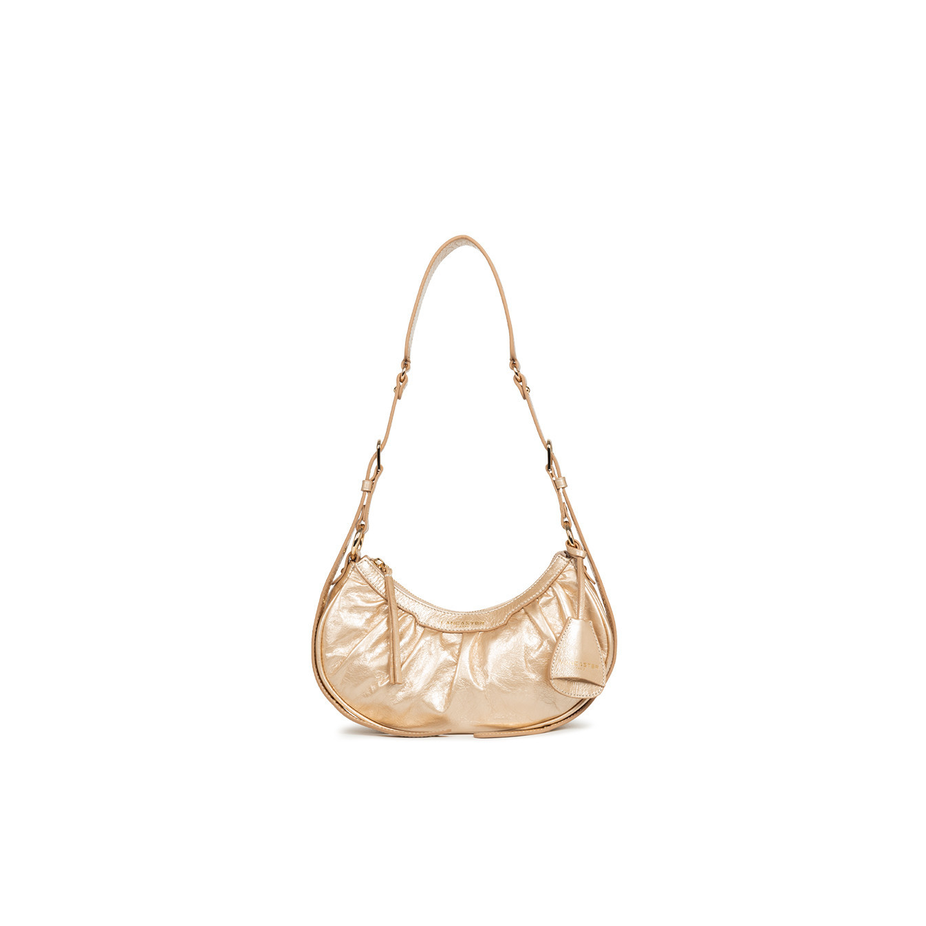Lancaster Retro & Glam Half-moon bag 577-19 Matte Gold