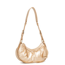 Lancaster Retro & Glam Half-moon bag 577-19 Matte Gold
