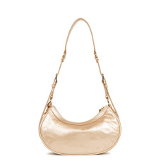 Lancaster Retro & Glam Half-moon bag 577-19 Matte Gold