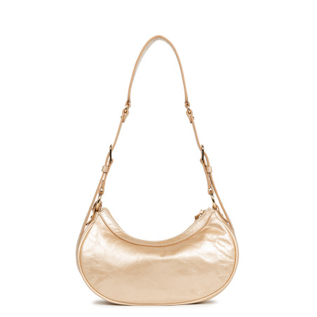 Lancaster Retro & Glam Half-moon bag 577-19 Matte Gold