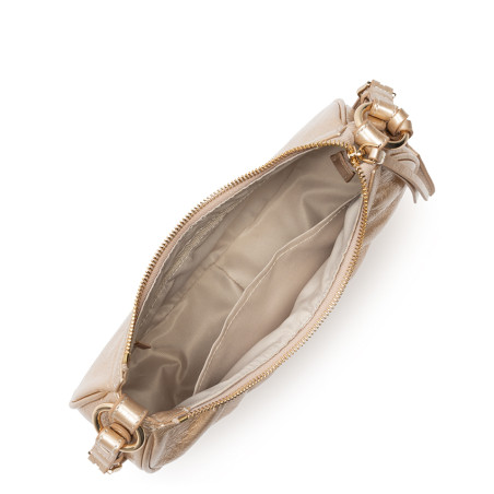 Lancaster Retro & Glam Half-moon bag 577-19 Matte Gold