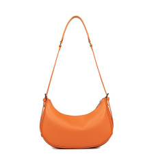 Lancaster Sierra Hobo Half Moon Bag 438-001 Orange