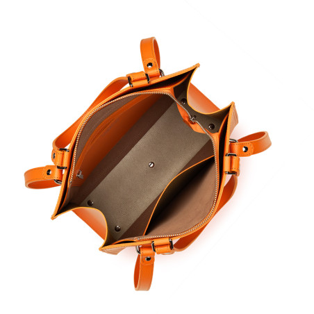 Lancaster Sierra Sac Cabas Main 438-002 Orange ouvert