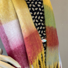 Atoll Palm Thick Scarf Yellow