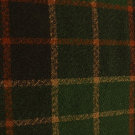 Atoll Palm Squares Party Scarf Unisex Checkered Green