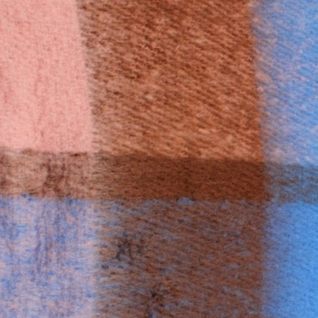 Atoll Palm Thick Scarf Pink