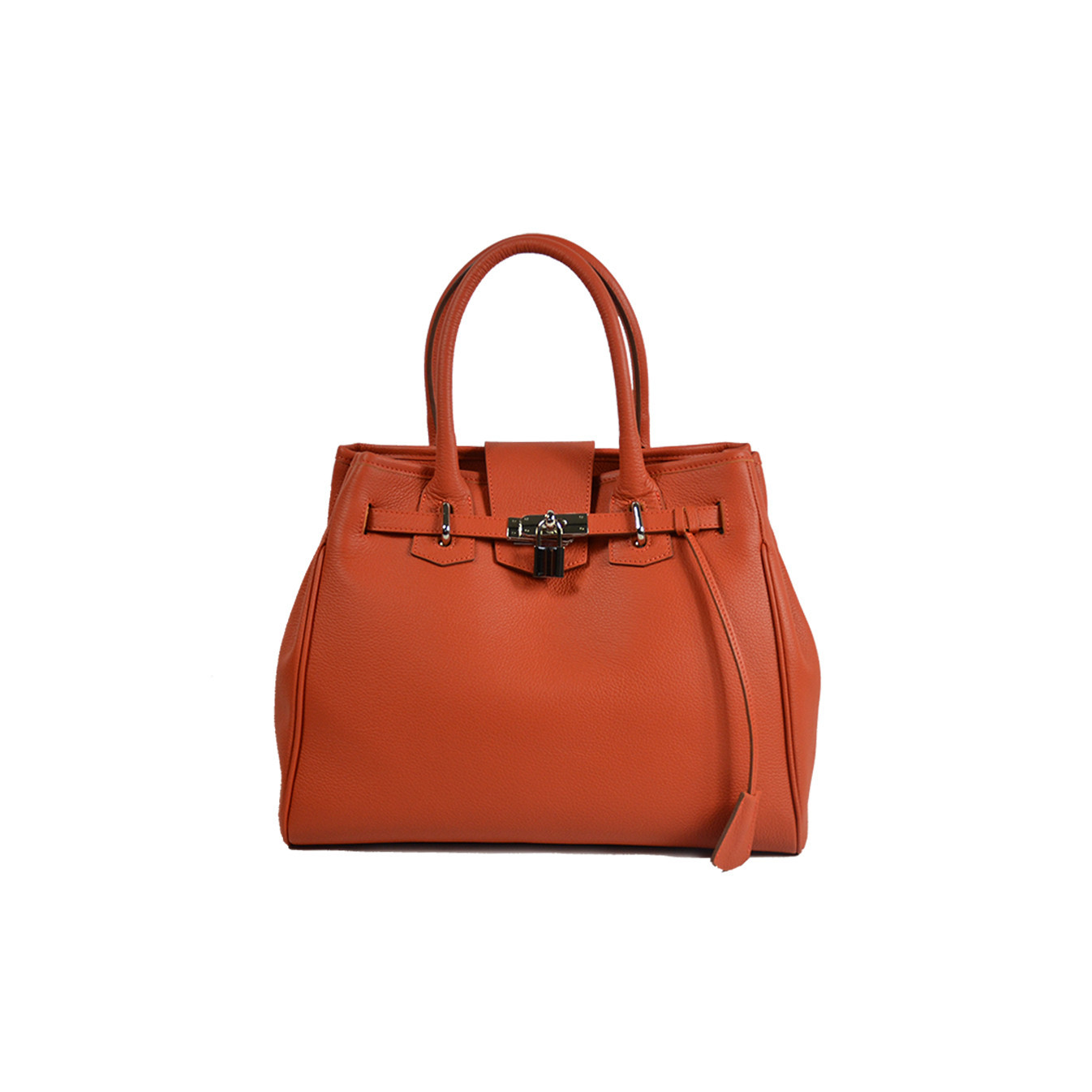 Berthille Vendome Grand Orange Handbag