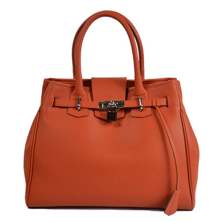 Berthille Vendome Grand Orange Handbag