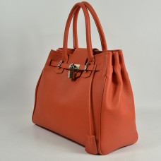 Berthille Vendome Grand Orange Handbag
