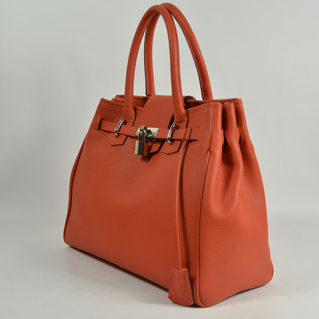 Berthille Vendome Grand Orange Handbag