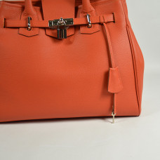 Berthille Vendome Grand Orange Handbag
