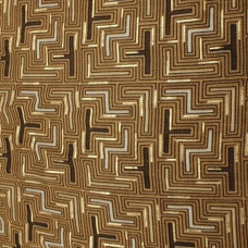 Atoll Palm 70's Dark Brown Shawl