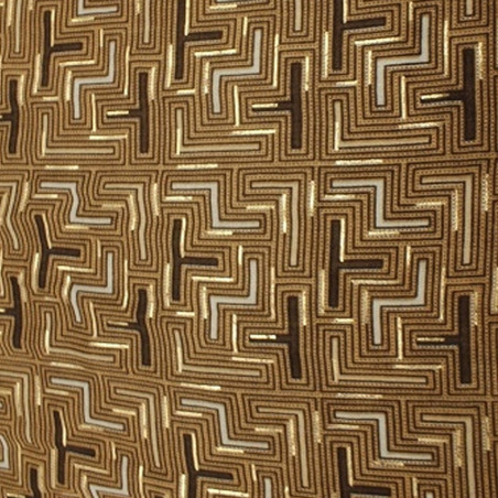 Atoll Palm 70's Dark Brown Shawl