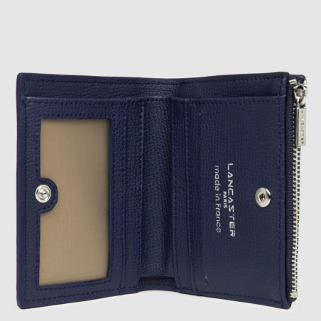 Lancaster Sierra Portefeuille 138-002 Bleu Foncé ouvert