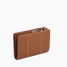 Le Tanneur Juliette Portefeuille Cuir Grainé Tan