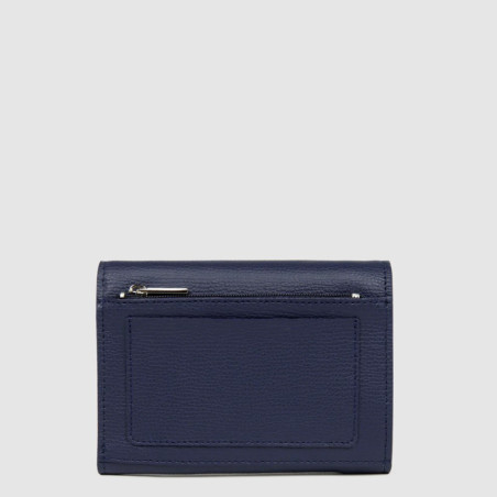 Lancaster Sierra Portefeuille 138-003 Bleu Foncé derrière