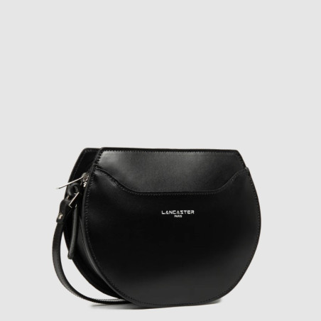 Lancaster Suave Lune Sac Demi Lune 433-32 Noir de côté