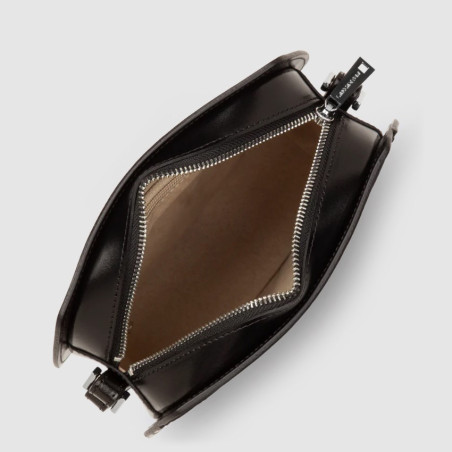 Lancaster Suave Moon Half Moon Bag 433-32 Black