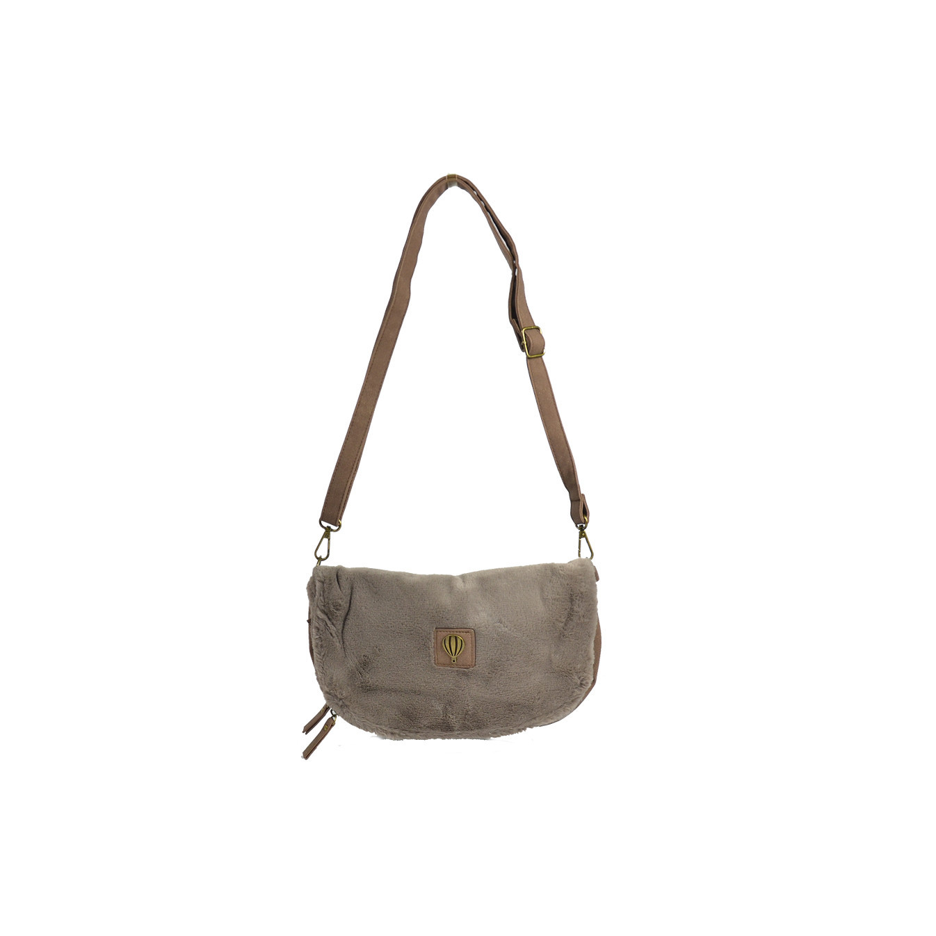Le Voyage en Panier Calidou Taupe Bag