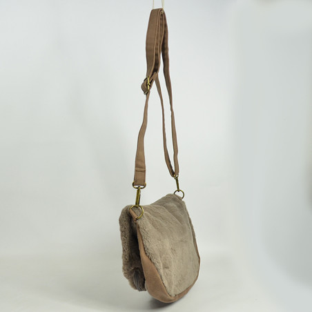 Le Voyage en Panier Calidou Taupe Bag