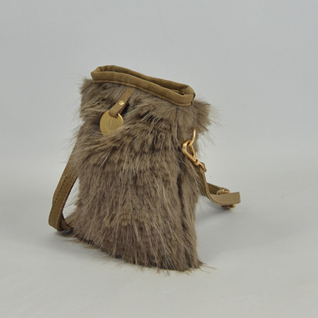 Le Voyage En Panier Footy Pochette Smartphone Taupe cote