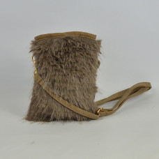 Le Voyage En Panier Footy Smartphone Pouch Taupe