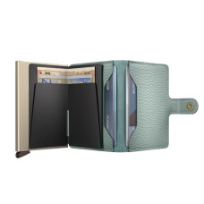 Secrid Card Holder Miniwallet Pebble Sea Green