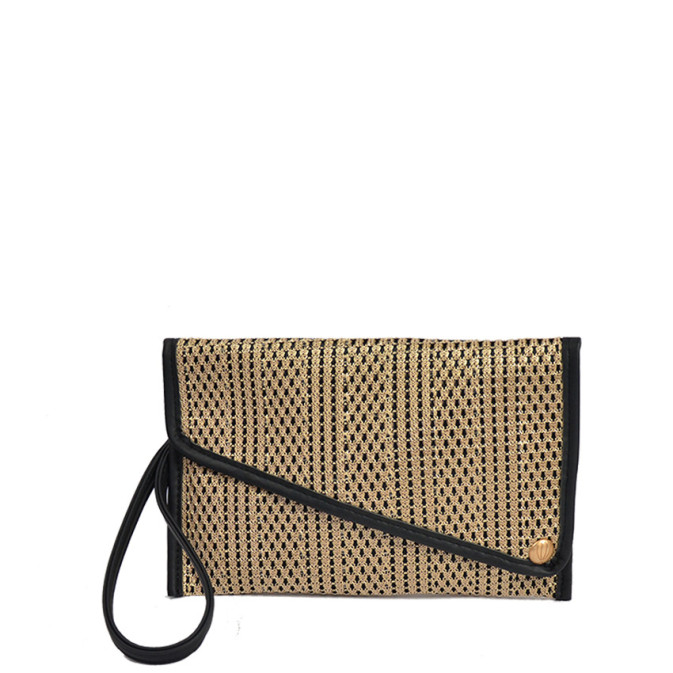 Le Voyage En Panier Opera Evening Bag Gold