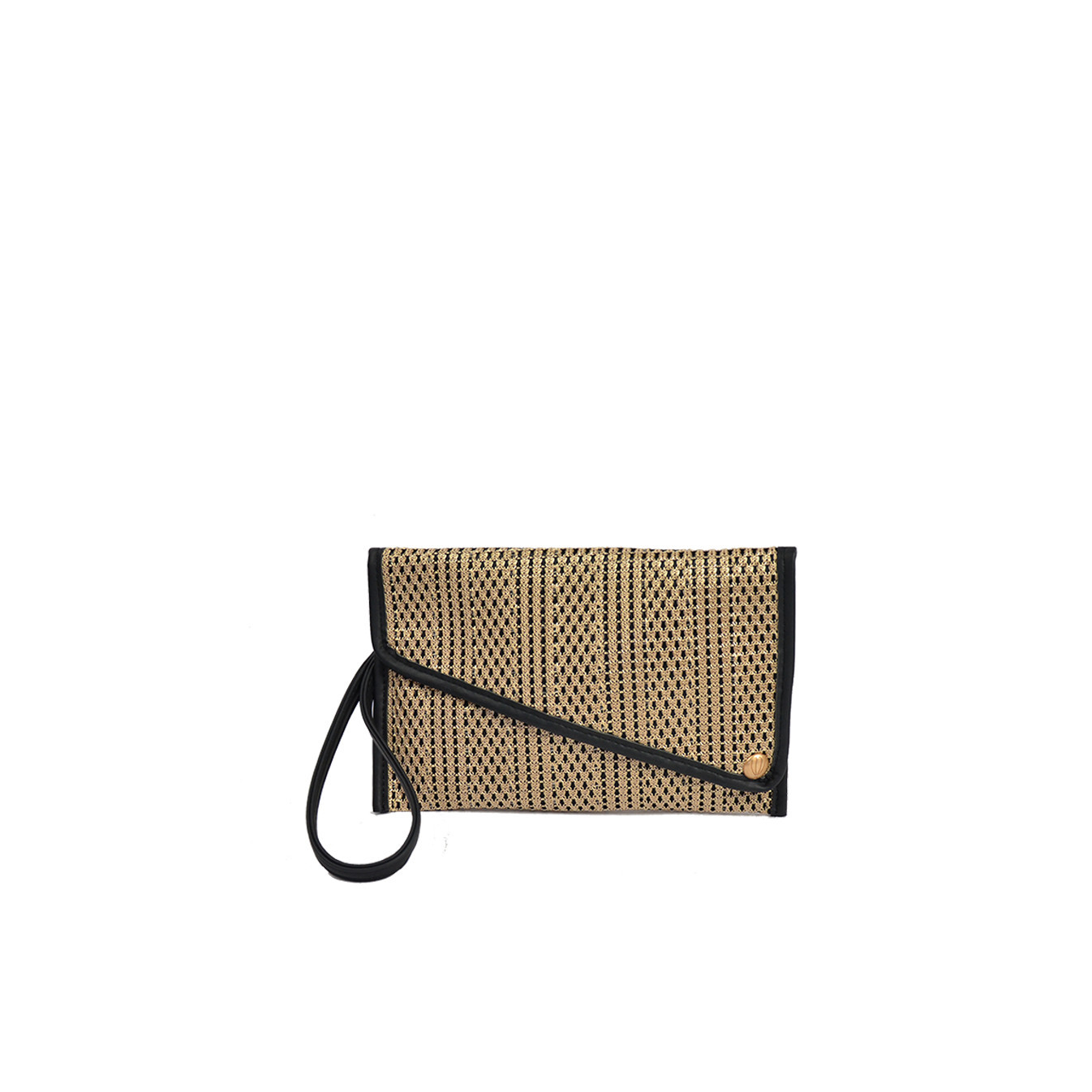 Le Voyage En Panier Opera Evening Bag Gold