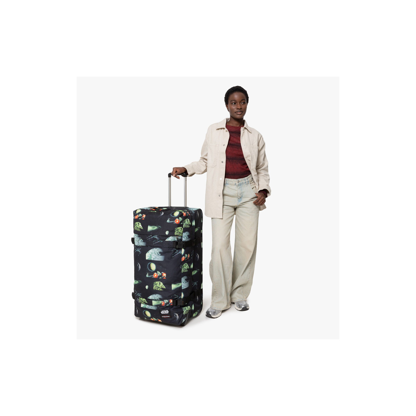 Eastpak Star Wars Transit'R L Star Wars Sac A Roulettes Black