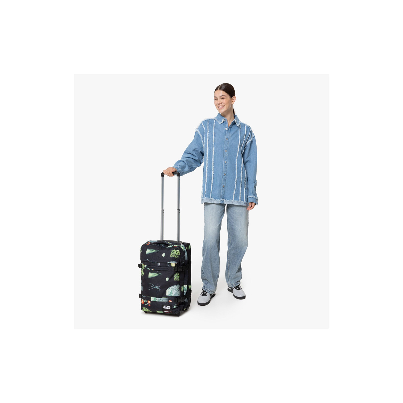 Eastpak Transit'R S Star Wars Wheeled Bag 1q1 Galaxy Black